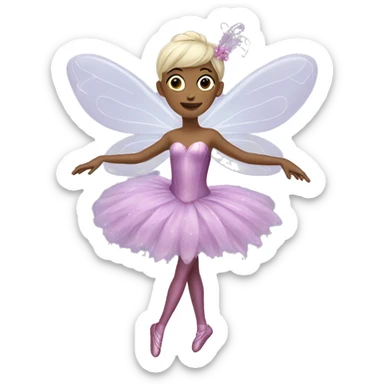 sugarplum fairy sticker