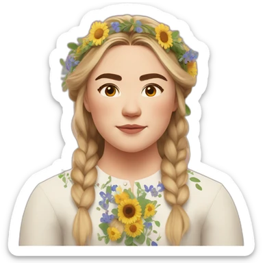 Florence Pugh’s Character in "MIDSOMMAR" sticker