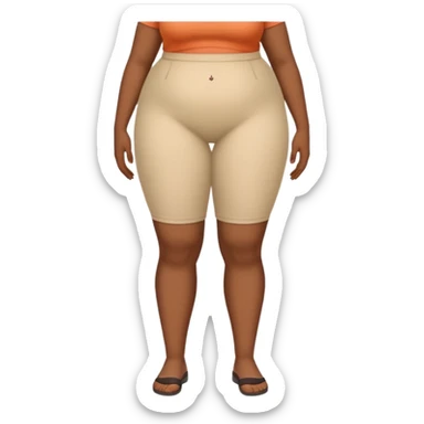 thick thighs sticker
