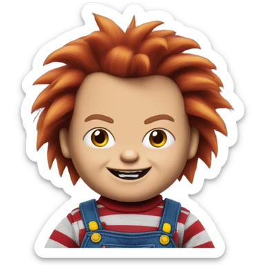 Chucky  sticker