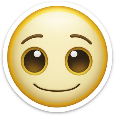 Retro smiley sticker