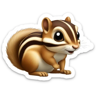 Chipmunk sticker