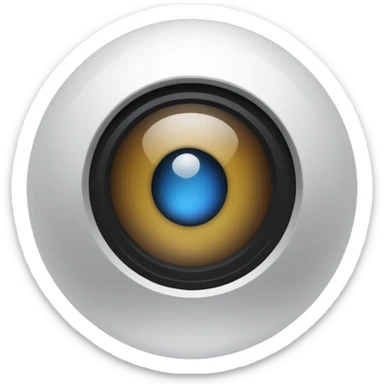 Camara de video sticker