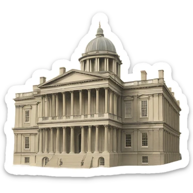 Old Royal Naval College, Greenwich sticker