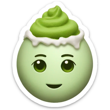 Matcha pink  sticker