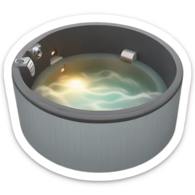 hot tub sticker