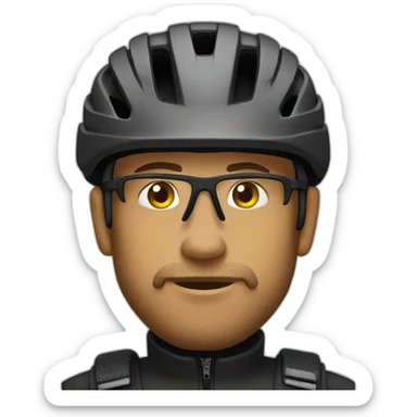 gravel-biker sticker