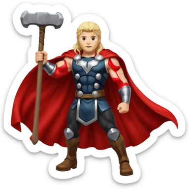 Thor full body sticker