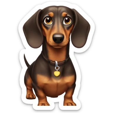 dachshund alerquim  sticker