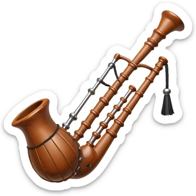 bagpipes sticker