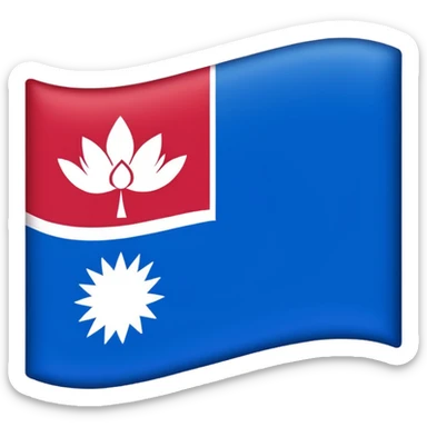 Himalayan flag sticker