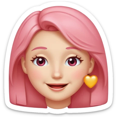 Totally head over heels sticker