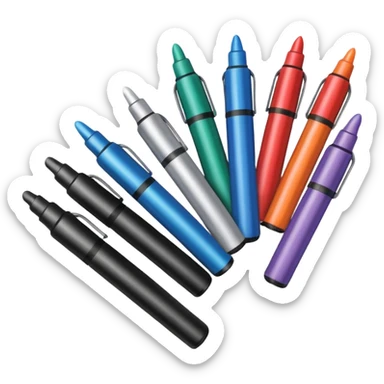 Paint Marker Set sticker