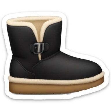 Black tasman uggs  sticker