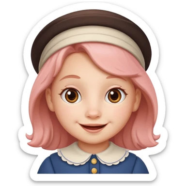 little to peep Nursery Rhyme Character sticker