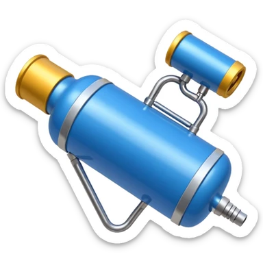 Nitrous oxide system cilynder sticker