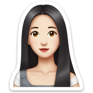 Kim JiSoo from BLACKPINK sticker