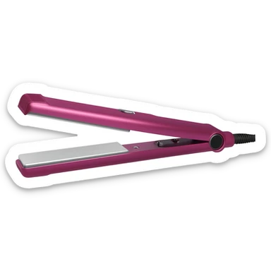 Plancha de cabello sticker