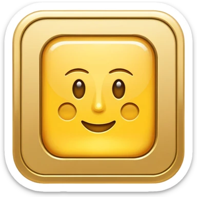 content square award sticker