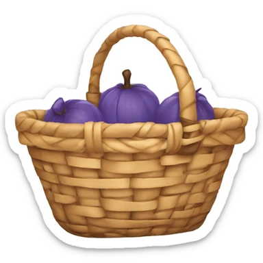Boo basket sticker
