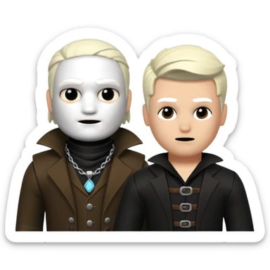 My Emojj will be of the character "Two Time", from roblox forsaken. sticker