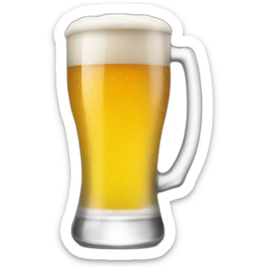 Copo de cerveja sticker
