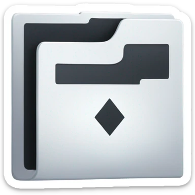 File save as icon sticker
