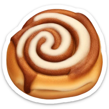 cinnamon bun sticker