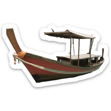 Boat in Thailand sticker