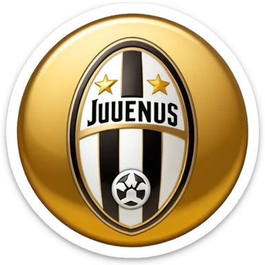 logo J della Juventus sticker