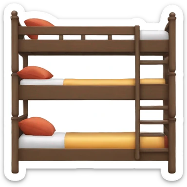 bunk bed sticker