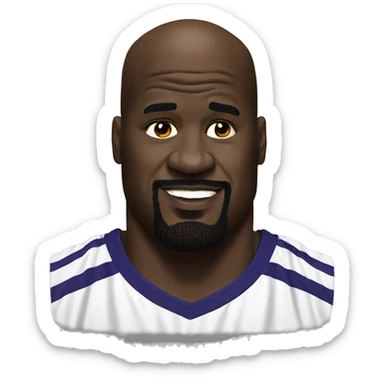 shaquille o'neal  sticker