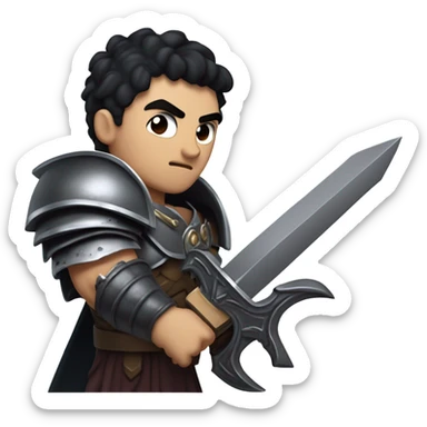 Guts from berserk sticker