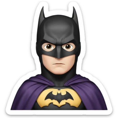Batman 1989 (modeled after Michael Keaton) sticker