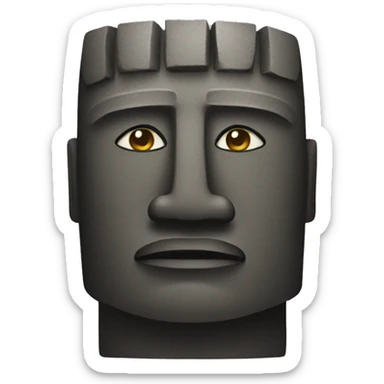 moai sticker