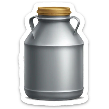 milk can sticker