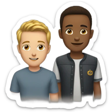 alex and henry sticker