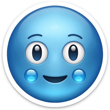 Make a emoji of oxygen sticker