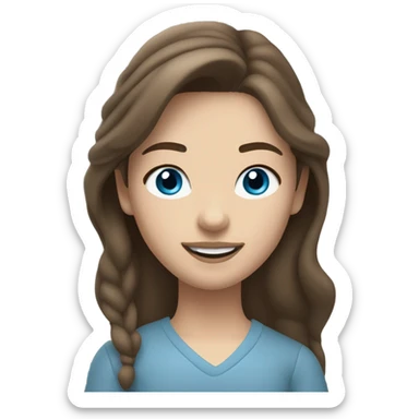 Pretty girl with brown hair and blue eyes driving grey 2015 Toyota Highlander  sticker