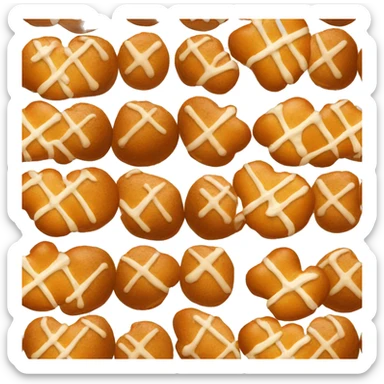 Hot Cross Buns sticker