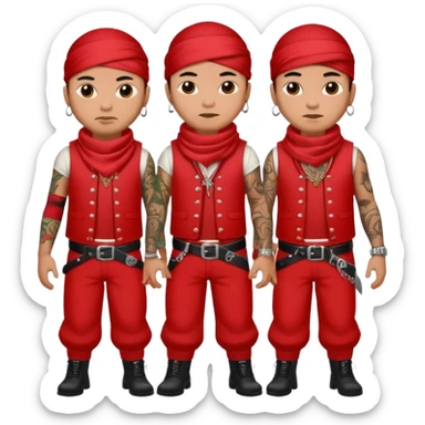 Norteño gang sticker