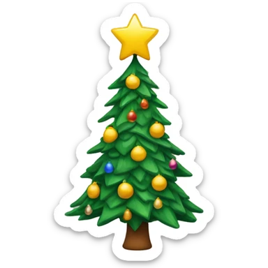sapin de noël  sticker