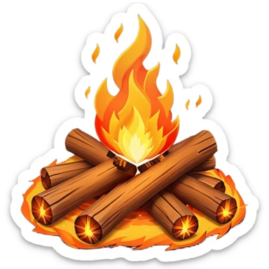 Campfire with sparks







































 sticker