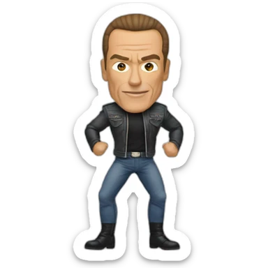 Jean-Claude-Van-Damme-Splits sticker