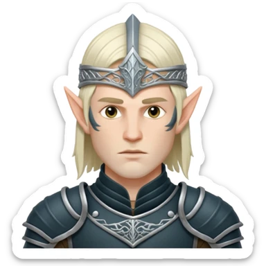 ESO male breton warrior sticker
