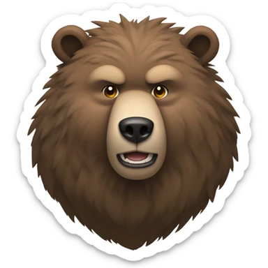 Bear sticker