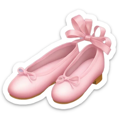 ballerina shoes sticker