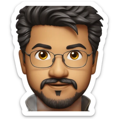 Leo THALAPATHY Vijay  sticker
