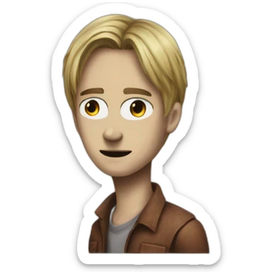 Silent Hill- henry sticker