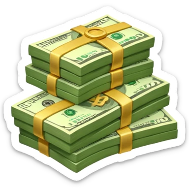 Pensando dinero sticker